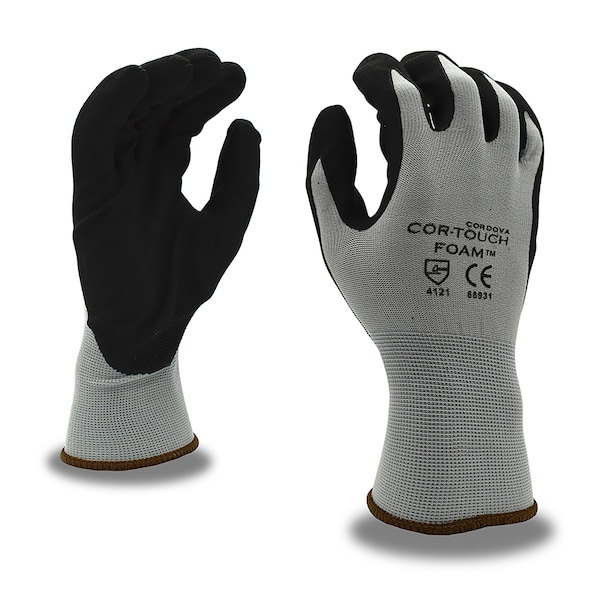 Cordova Nitrile Coated Machine-Knit Gloves, Tuf-Cor Foam, XXL, 12PK 6893XXL - main